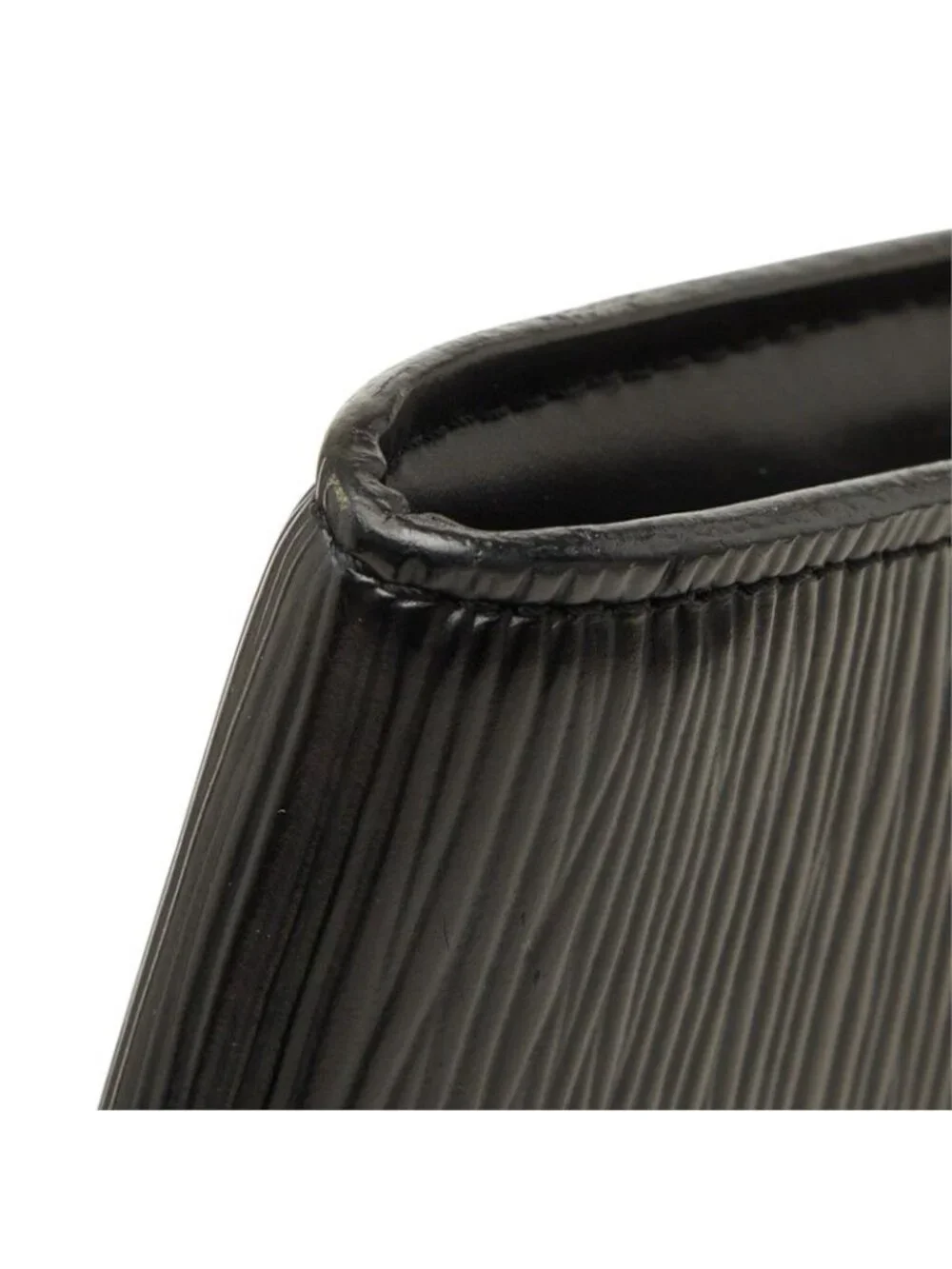 Louis Vuitton Epi Pochette Accessoires Pouch Handbag Noir Black Leather